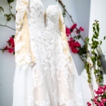 Real wedding in Santorini island in Greece