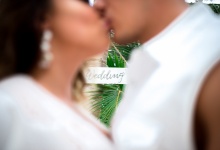 A romantic beach photoshoot on a beautiful private beach in Punta Cana